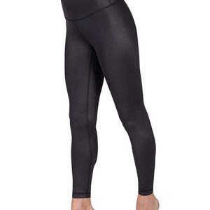 Womens High Waisted Shine Leggings